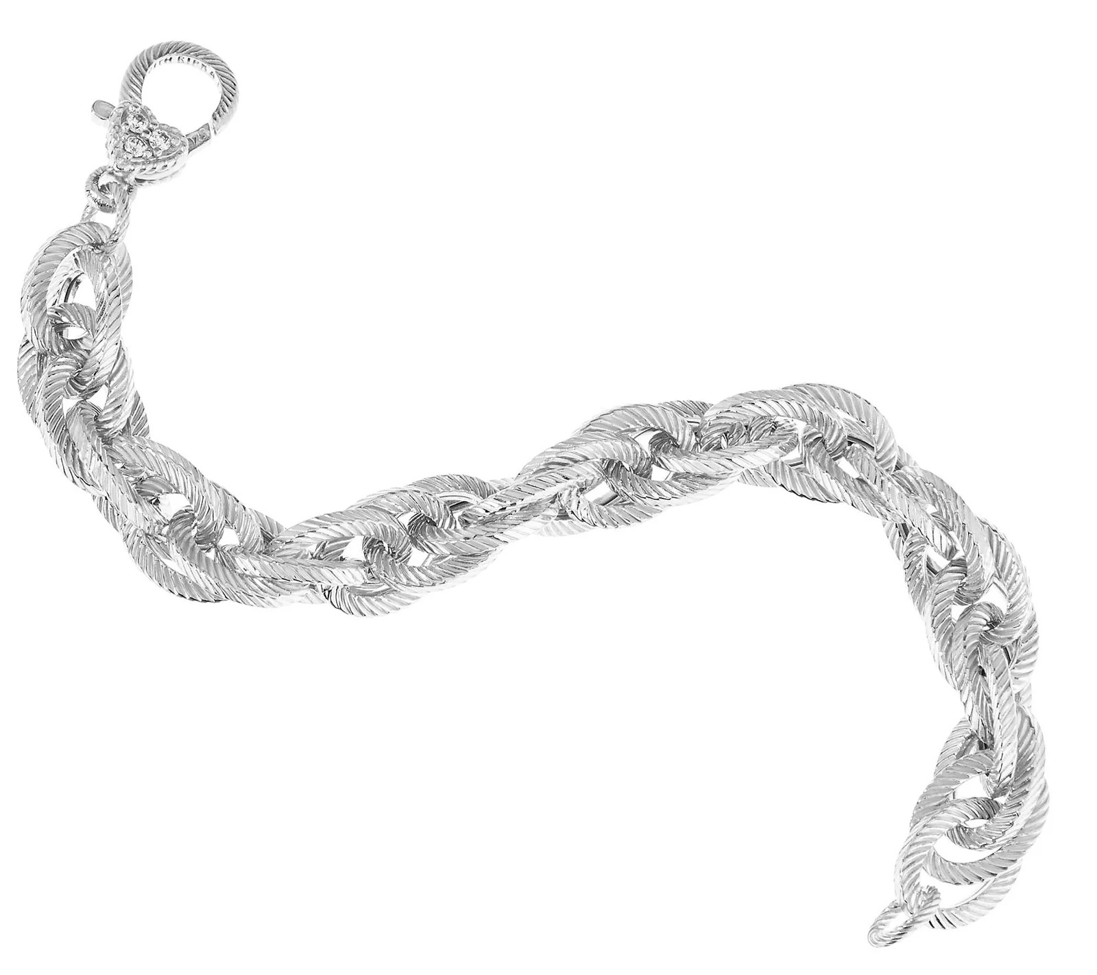 Judith Ripka Verona Sterling Silver Bracelet Small