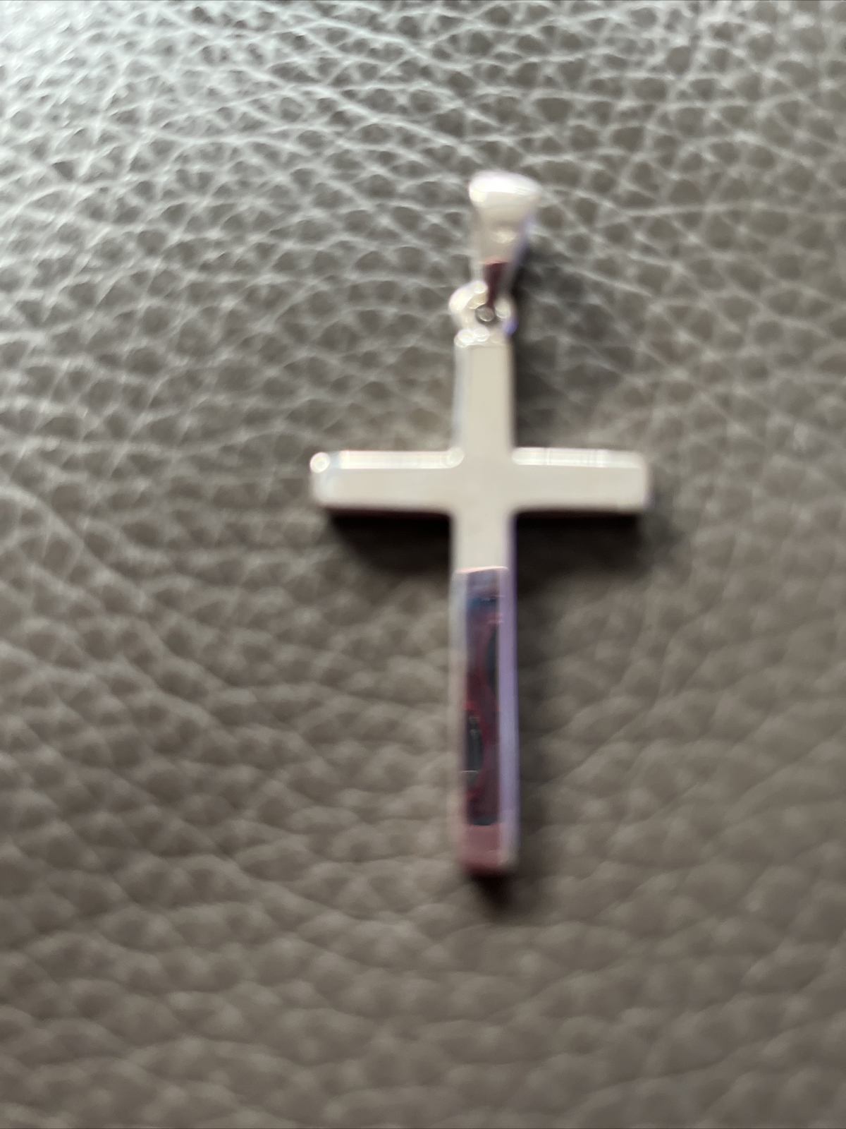 925 STERLING SILVER CRUCIFIX CROSS 40MM X 20MM AND 3MM THICK 10MM BEZEL