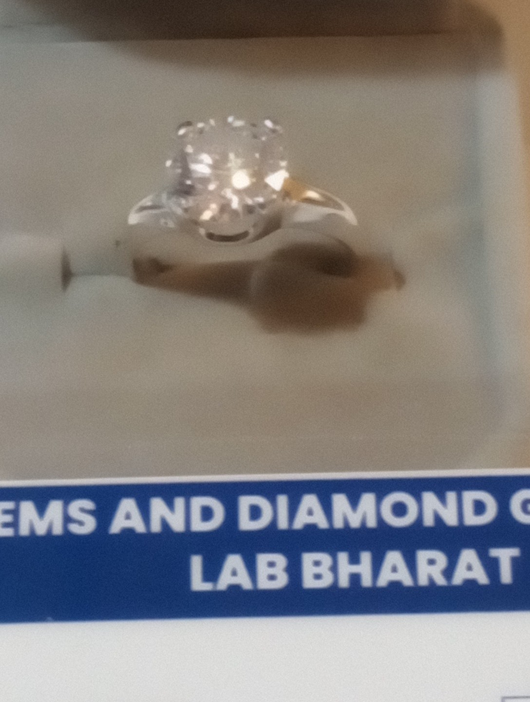 NATURAL CERTIFIED GEM TESTED NOT ENHANCED WHITE DIAMOND 2.0 CT 925 S RING SIZE 7