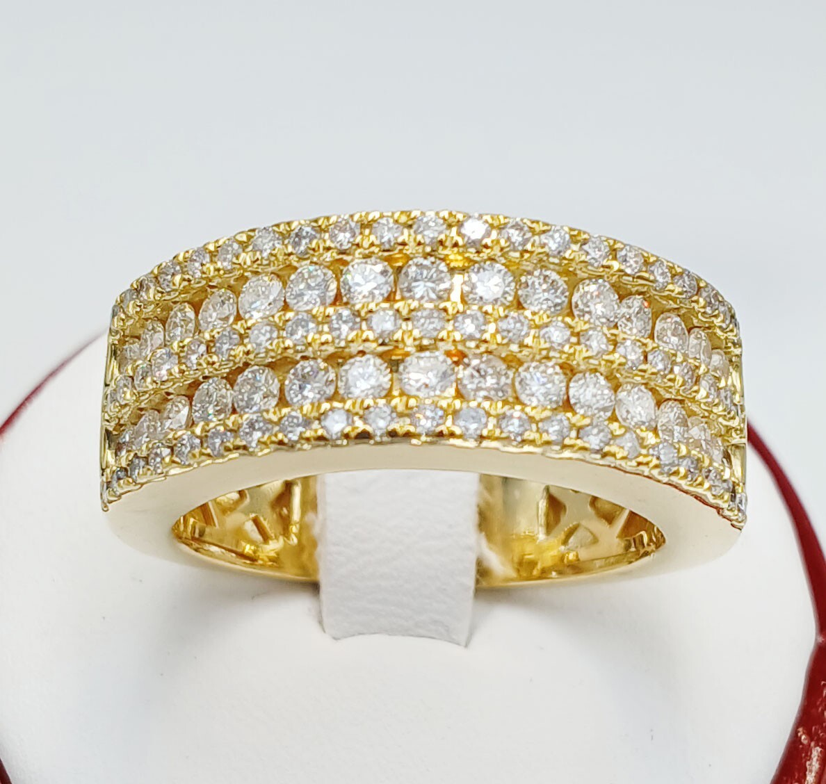 GENUINE 1.53 Cts DIAMOND RING 14K YELLOW GOLD – New With Tag