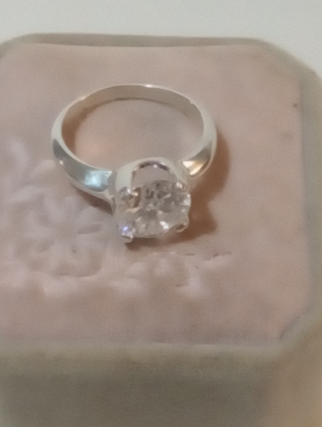 NATURAL CERTIFIED GEM TESTED NOT ENHANCED WHITE DIAMOND 2.0 CT 925 S RING SIZE 7