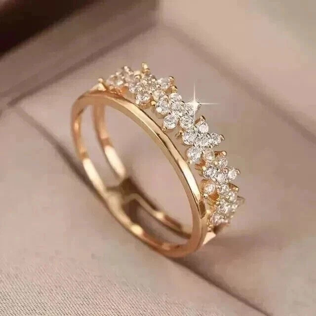 2.00 Ct Round Cut Lab Created Diamond Wedding Ring 14K Yellow Gold
