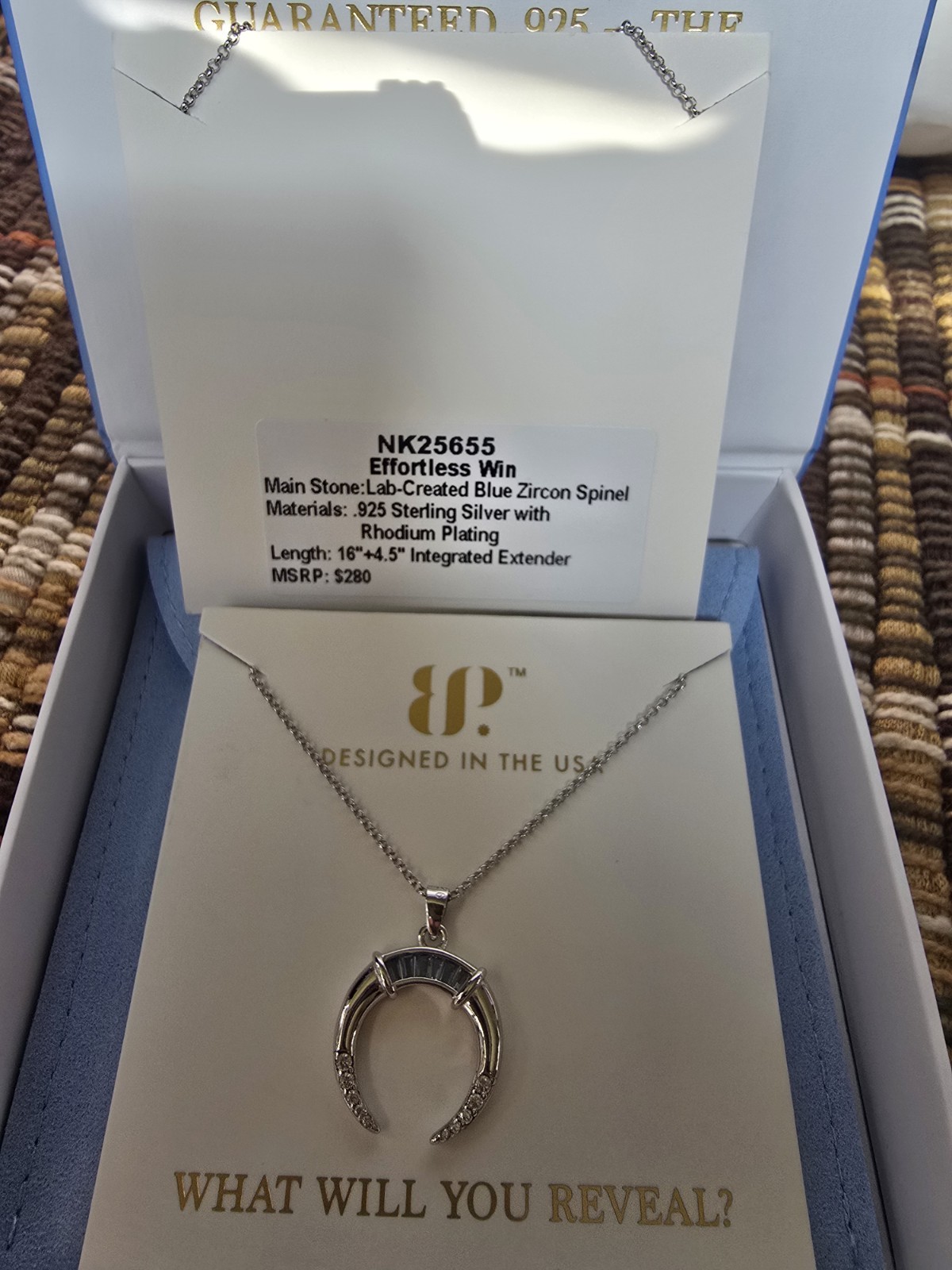 BP – Sterling Club – NK25655 – Necklace