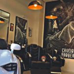 Caveiras Barbearia cuidados dos cabelos de crianças a adultos Campeche