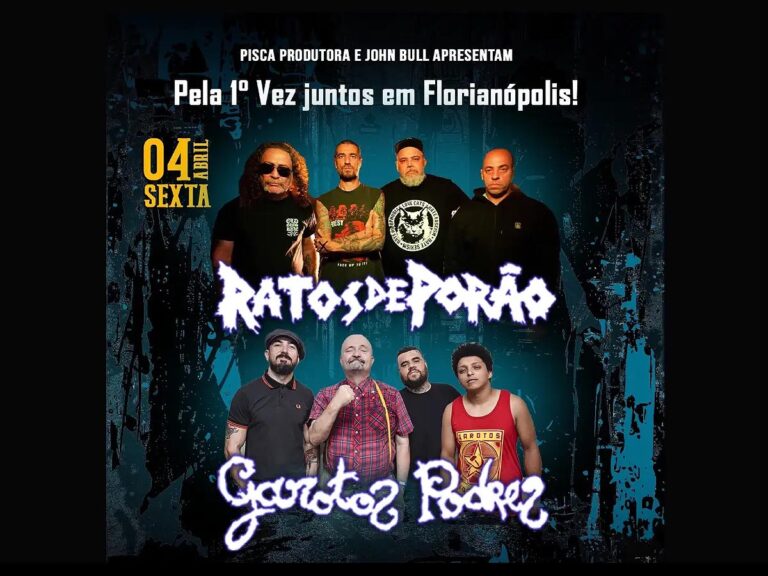 Ratos de Porão e Garotos Podres em Florianopolis