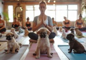 Puppy-Yoga-em-Florianopolis-promove-adocao-de-filhotes