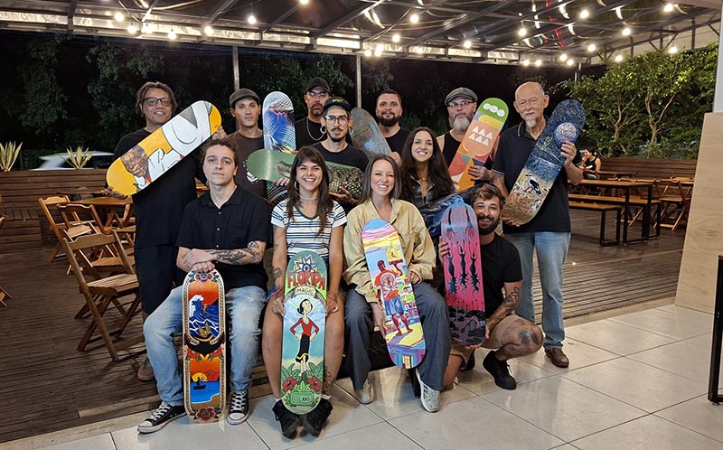 Skate Art abre dia 10 de março no Moochacho em Florianópolis. crédito Juliano Zanotelli