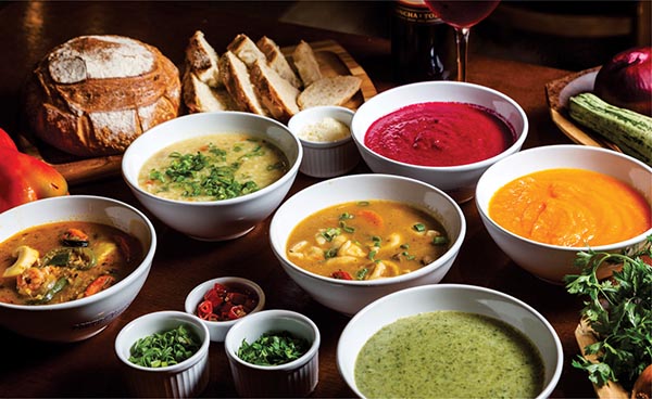buffet de sopas